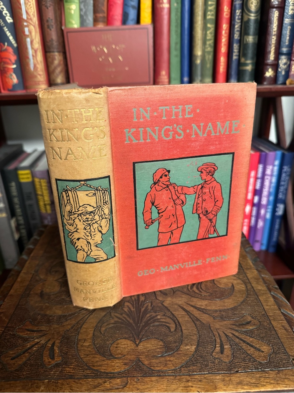 IN THE KING’S NAME — G. MANVILLE FENN 
Or, The Cruise of the “Kestrel”